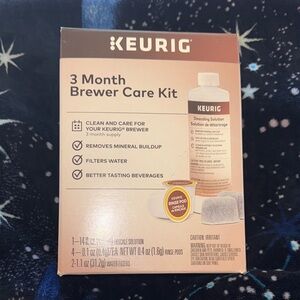 Keurig 3 Month Brewer Care Kit